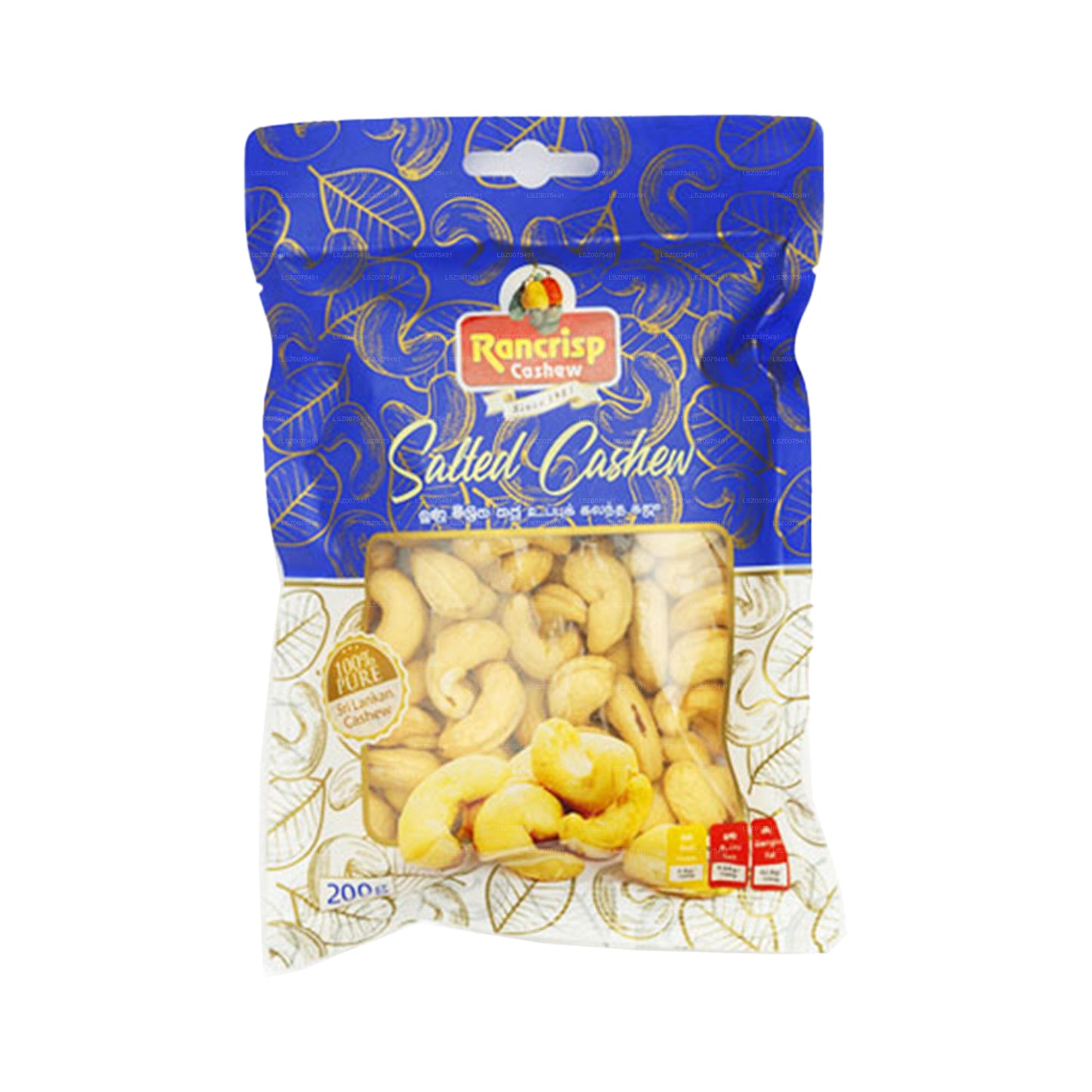 Rancrisp gezouten cashewnoten (100 g)