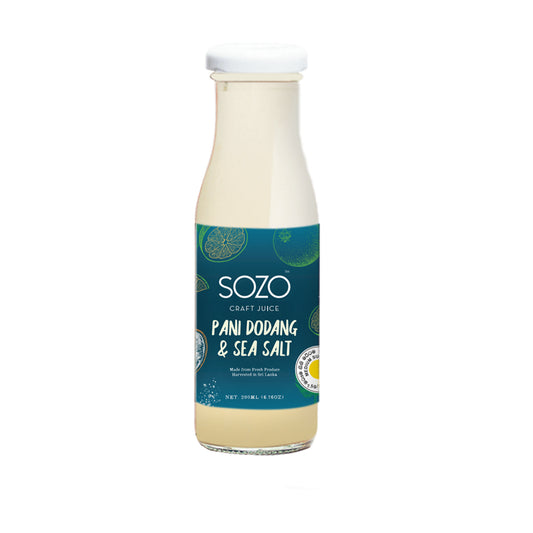 Sozo Pani Dodang (groene sinaasappel) en zeezout (200 ml)