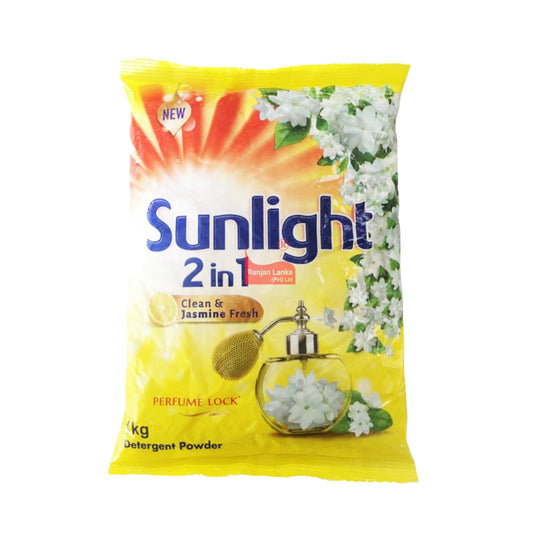 Sunlight Clean en Jasmine Fresh waspoeder (1 kg)