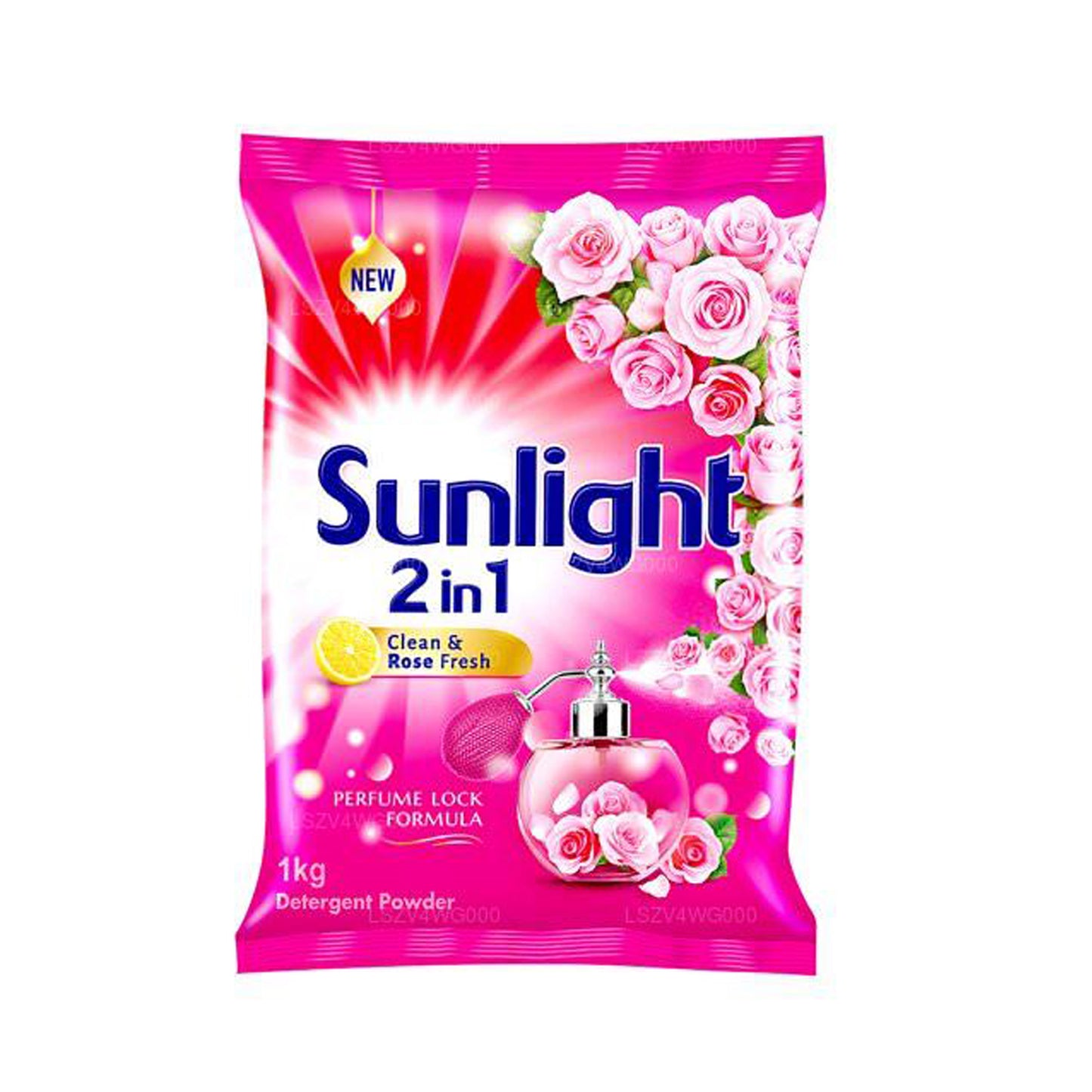 Sunlight Lemon & Rose waspoeder (1 kg)