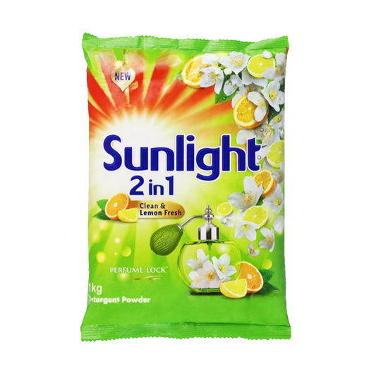 Sunlight Clean & Lemon Fresh waspoeder (1 kg)