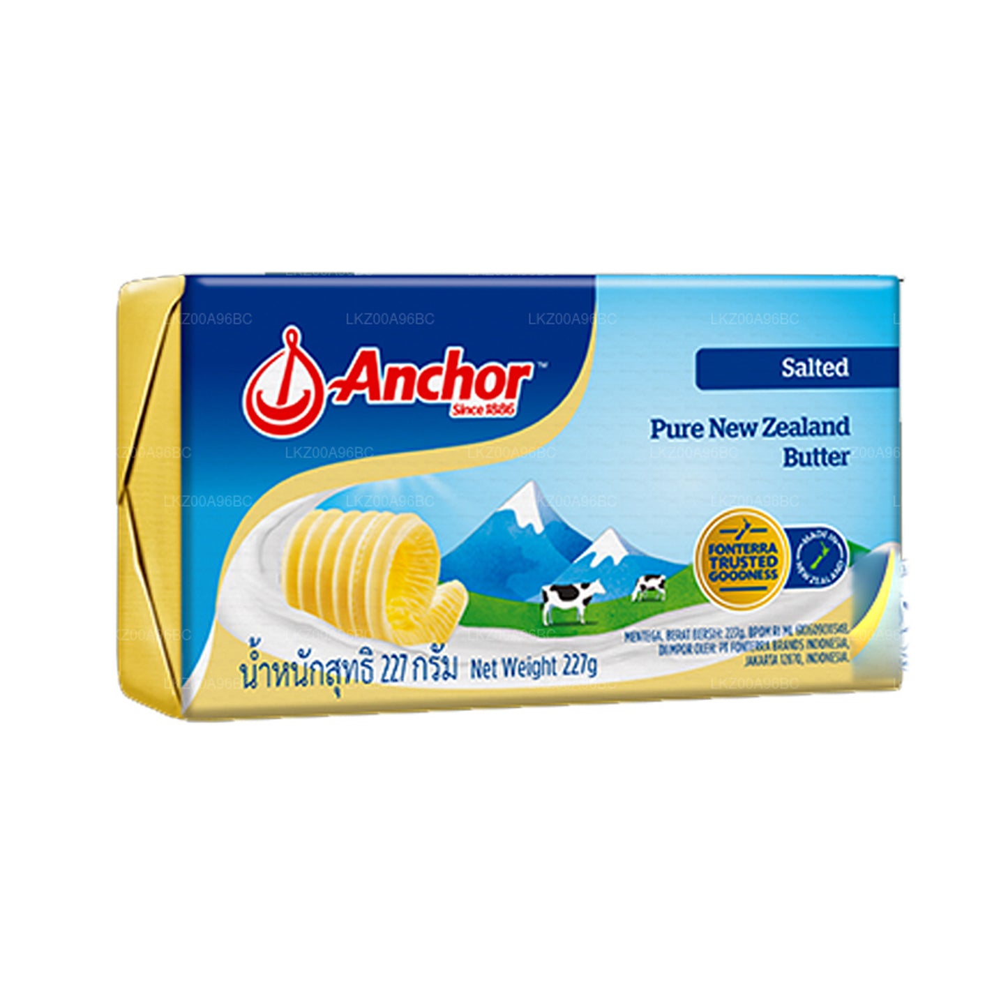 Anchor Salted Pure Nieuw-Zeelandse boter (227 g)