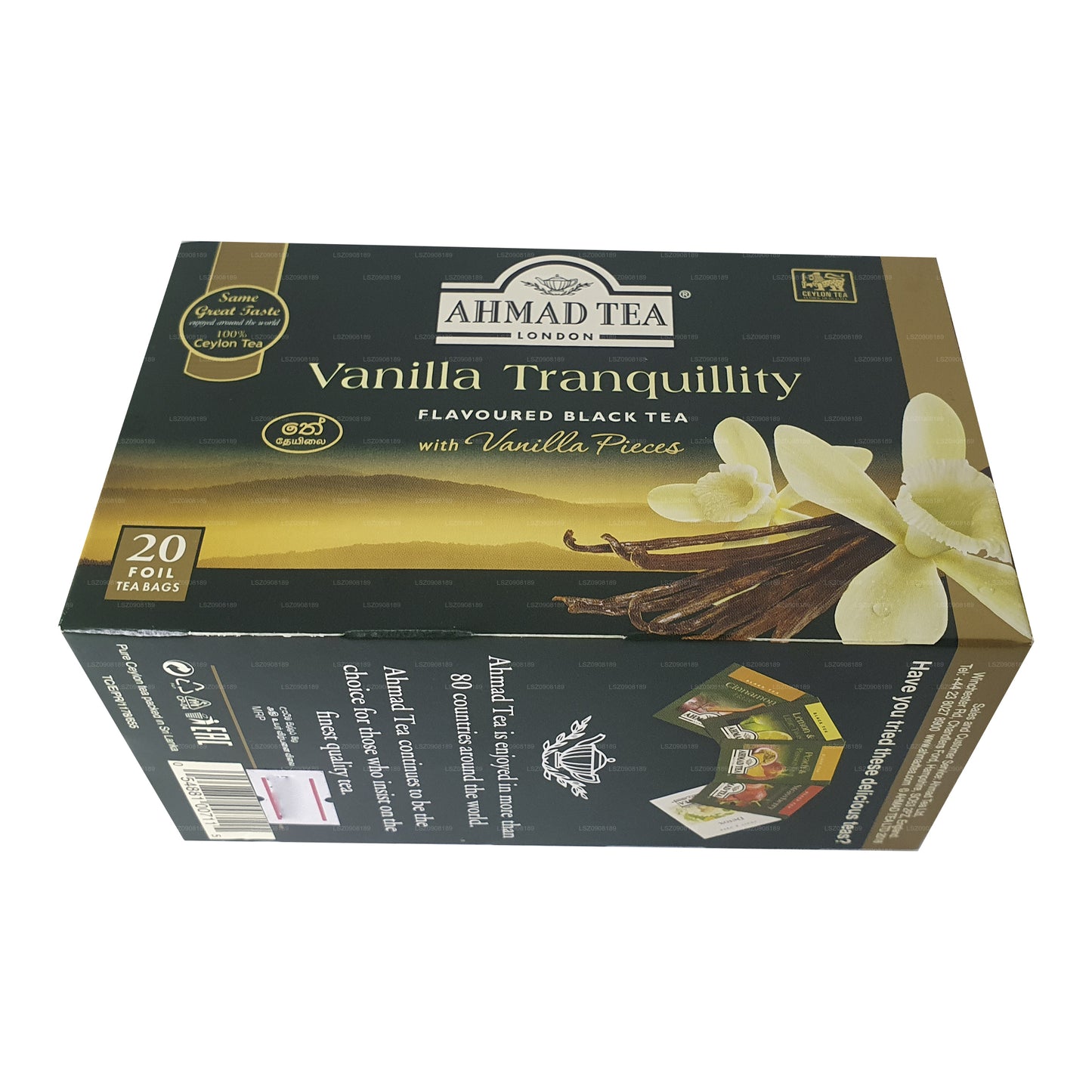 Ahmad tea Vanilla Tranquility 20 theezakjes in folie (40 g)