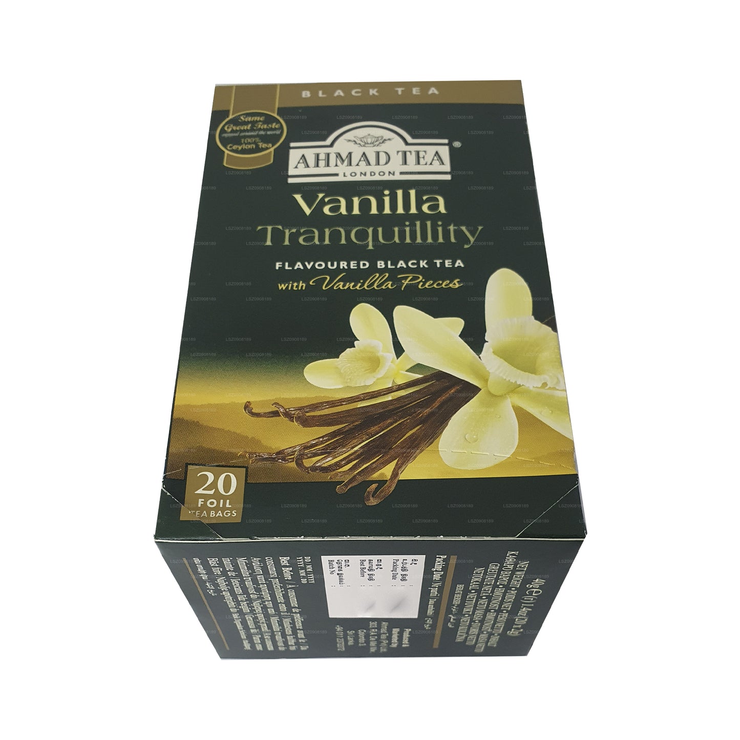 Ahmad tea Vanilla Tranquility 20 theezakjes in folie (40 g)