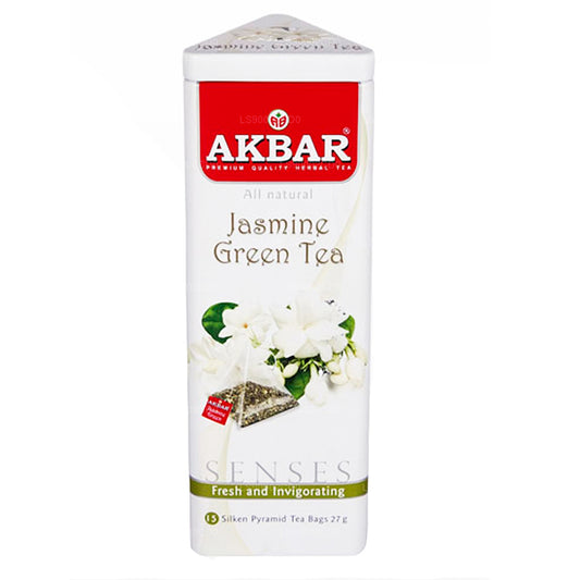 Akbar Jasmijn Groene Thee (27 g) 15 theezakjes