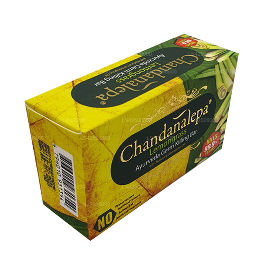 Chandanalepa Ayurveda kiemdodende zeep met citroengras (100 g)