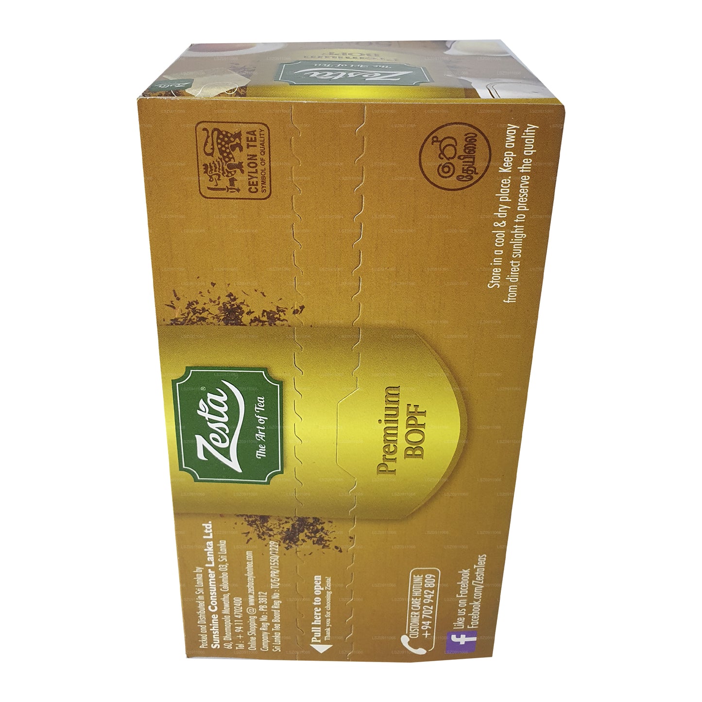 Zesta Tea (100 g) 50 theezakjes