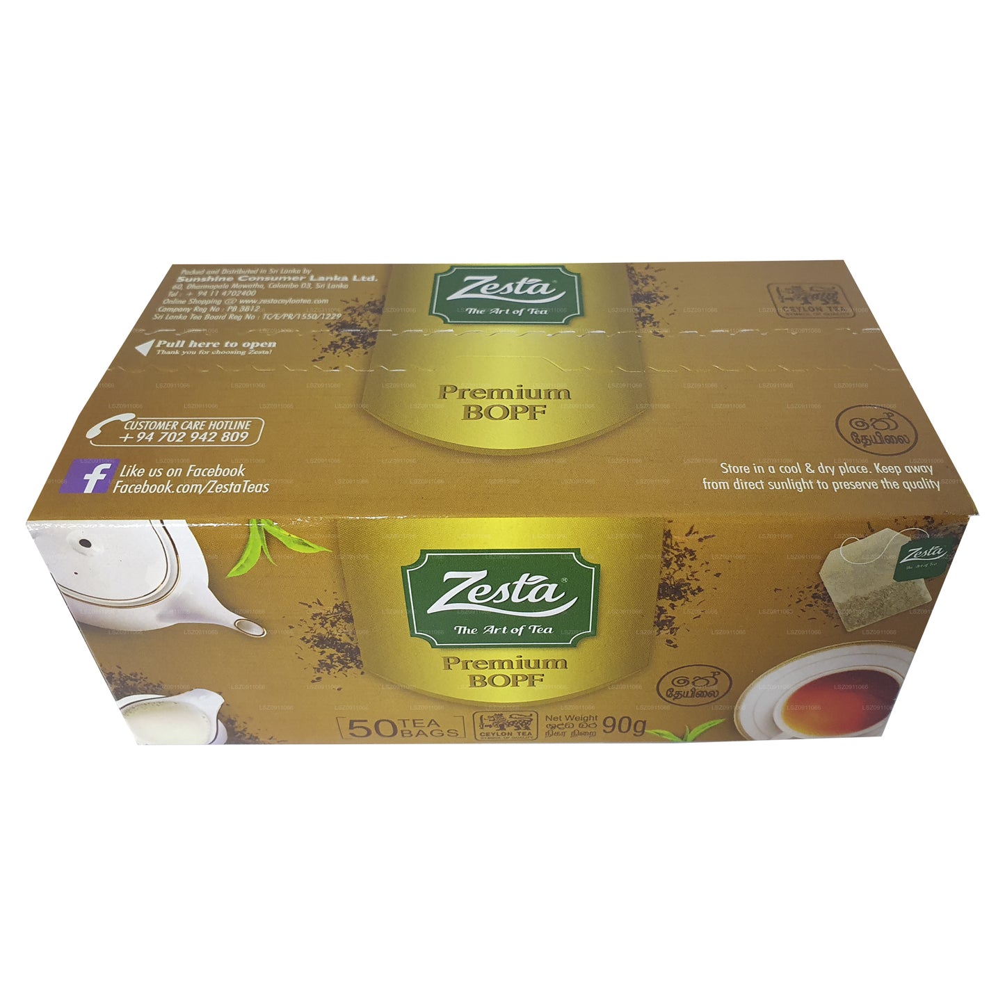 Zesta Tea (100 g) 50 theezakjes