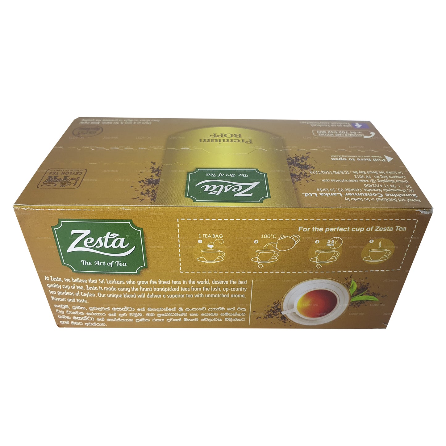 Zesta Tea (100 g) 50 theezakjes