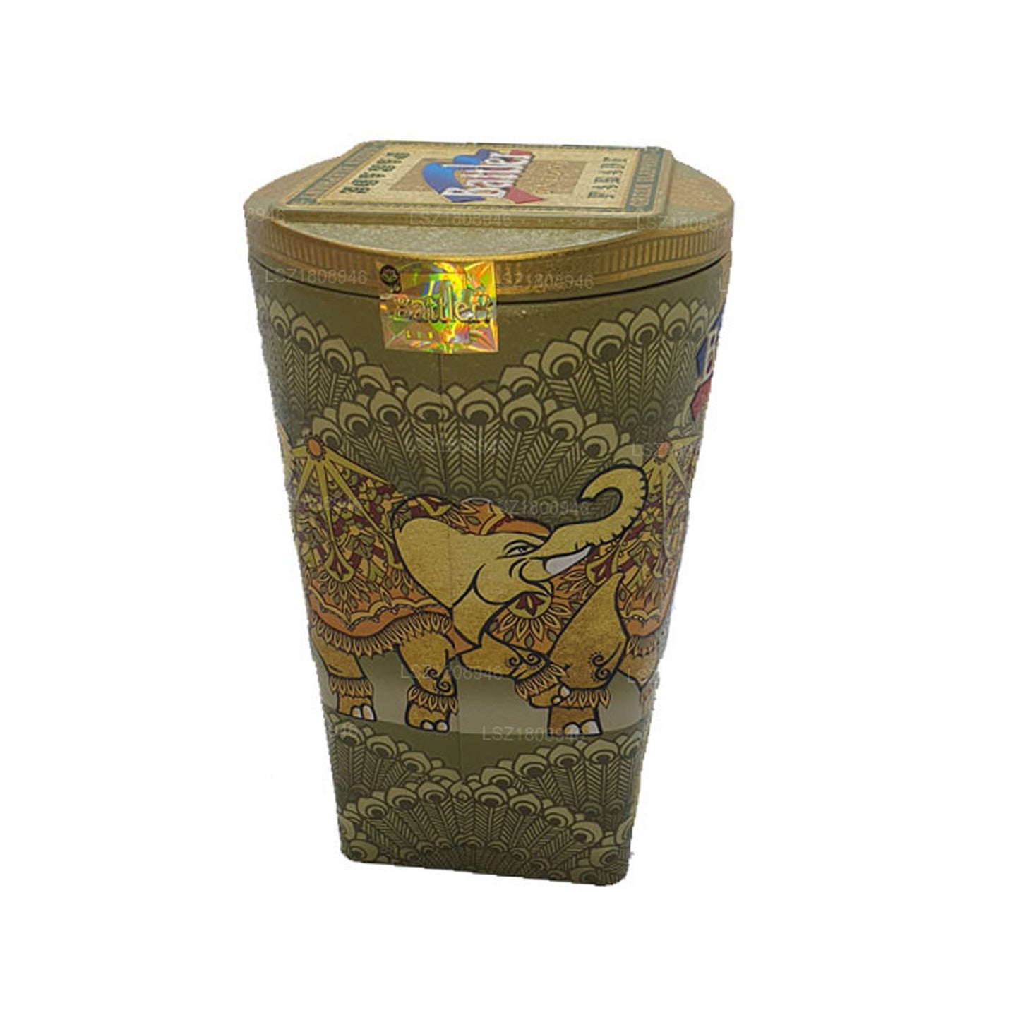 Battler Parade Green Elephant (100 g) Tin Caddy