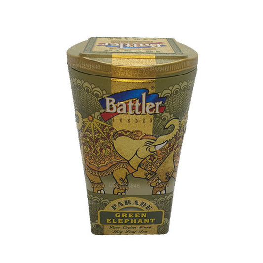 Battler Parade Green Elephant (100 g) Tin Caddy