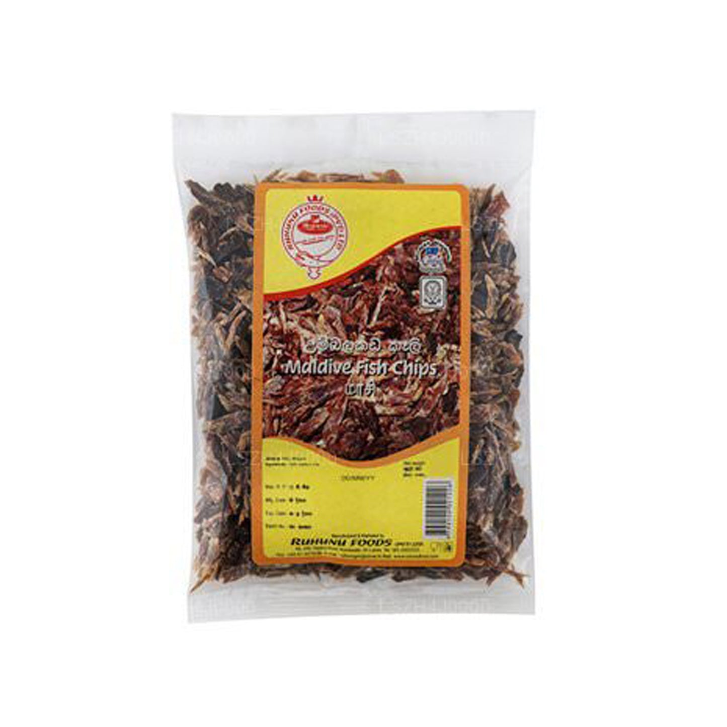 Ruhunu Maldivische vischips (50 g)