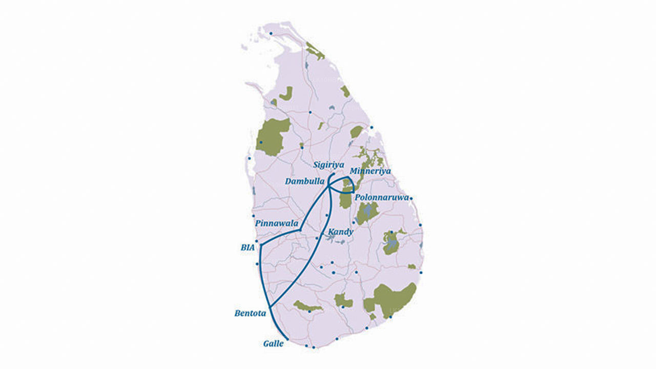 Voetstappen in het paradijs (17 dagen)