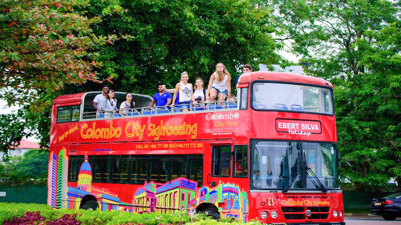 Stadstour door Colombo met een minibus