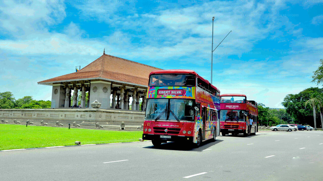 Stadstour door Colombo met een minibus