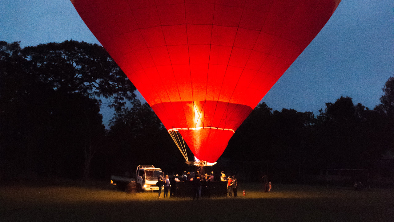 Ballonvaart vanuit Sigiriya