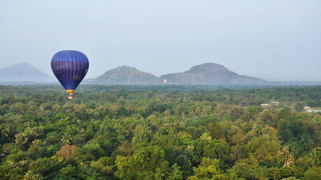 Ballonvaart vanuit Sigiriya