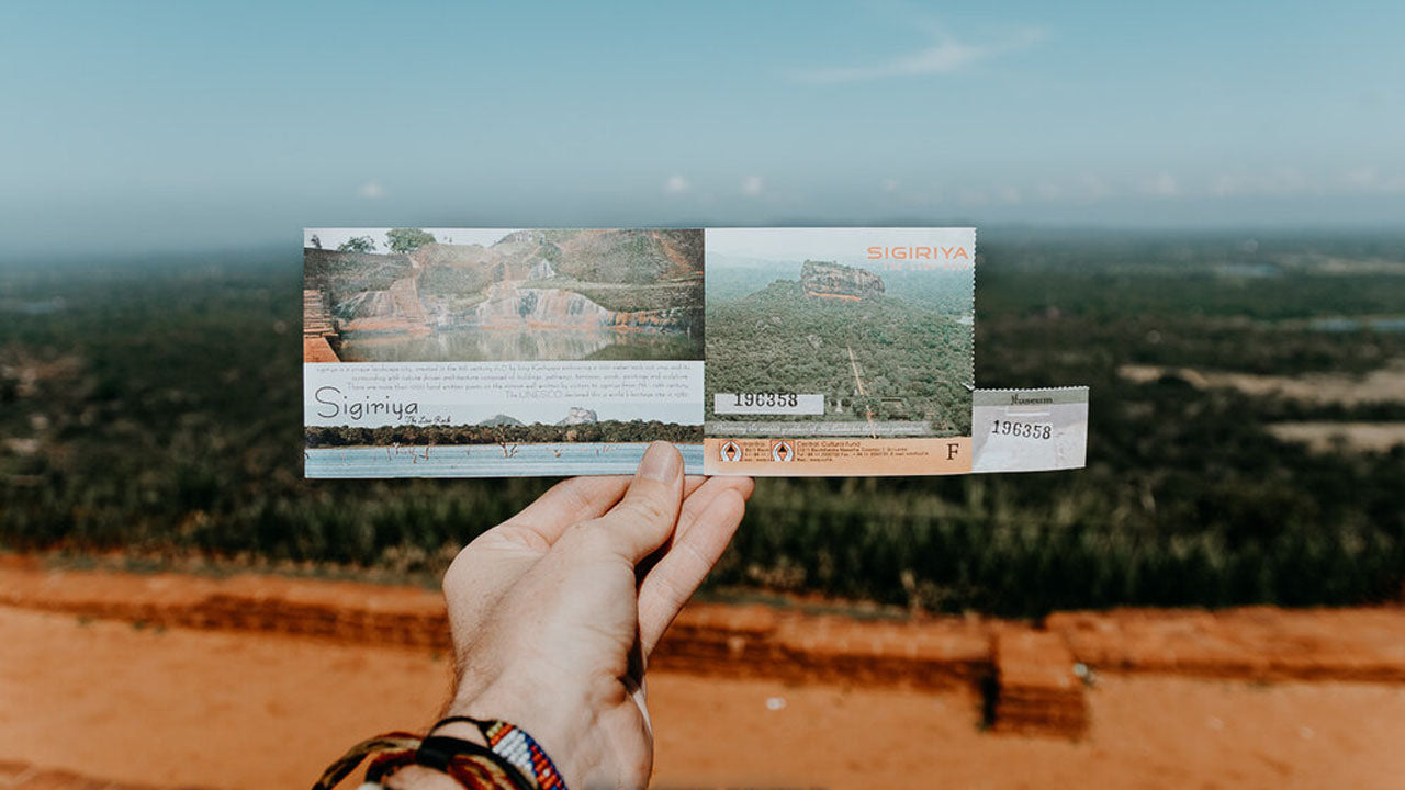 Entreeticket voor Sigiriya