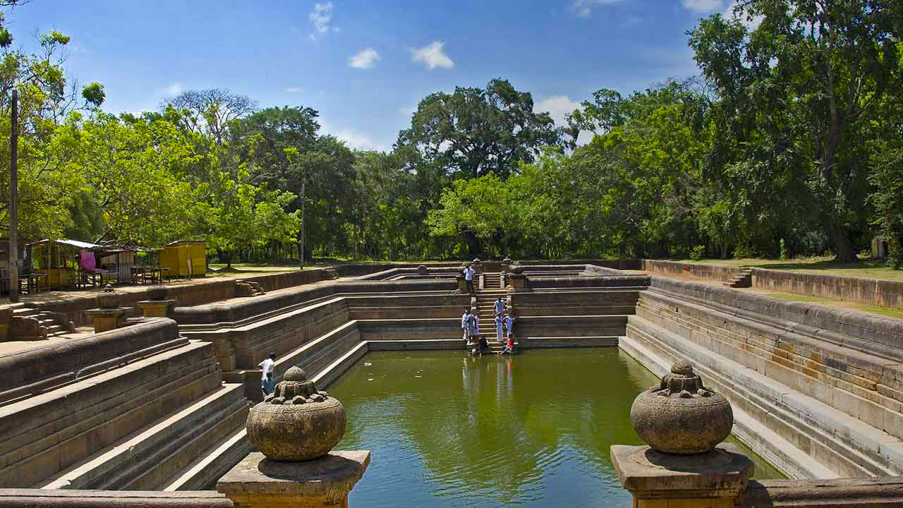 Entreeticket voor de heilige zone van Anuradhapura