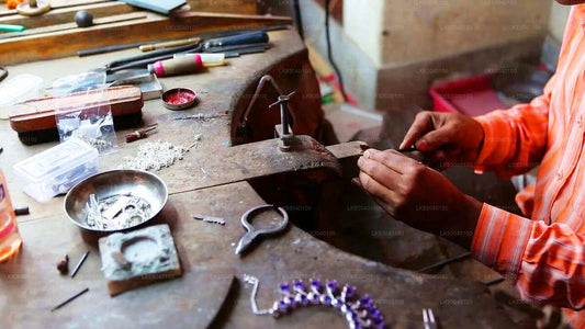 Atelier voor edelstenen en sieraden uit Galle