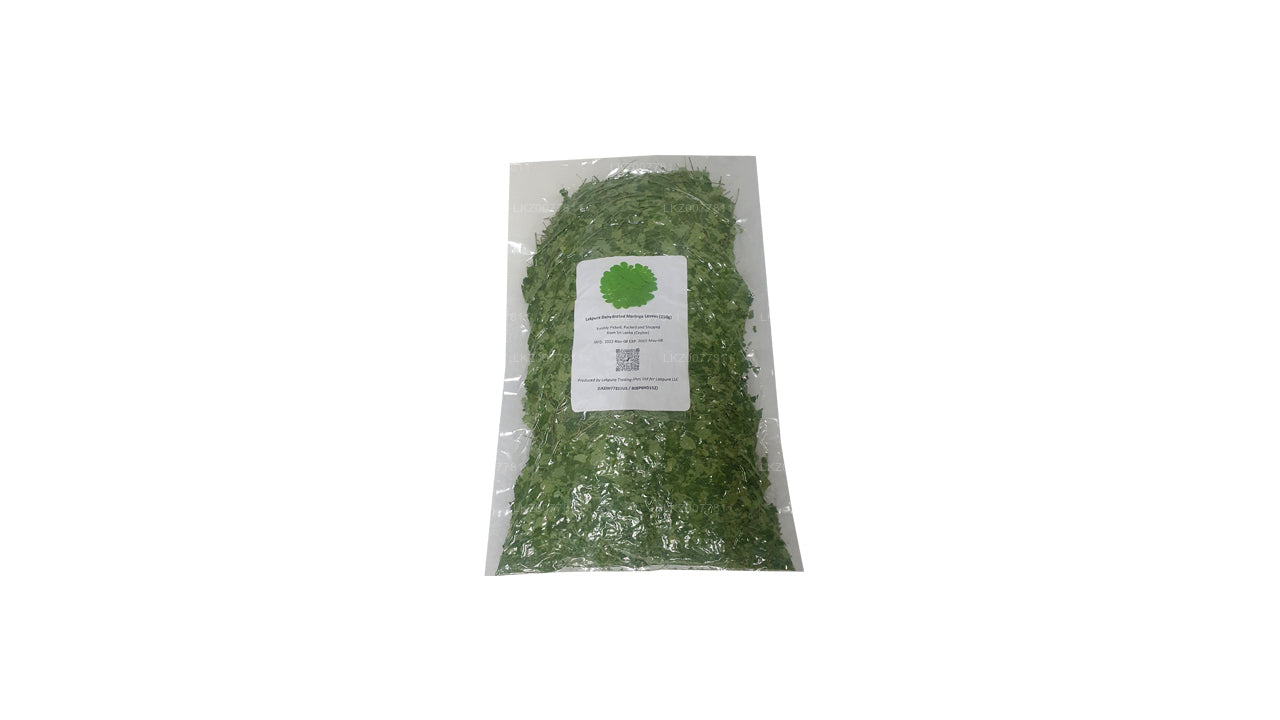 Lakpura gedehydrateerde Moringabladeren (250 g)