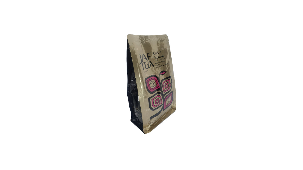 Jaf Tea Classic Gold Ceylon Supreme (250 g) opstaand zakje