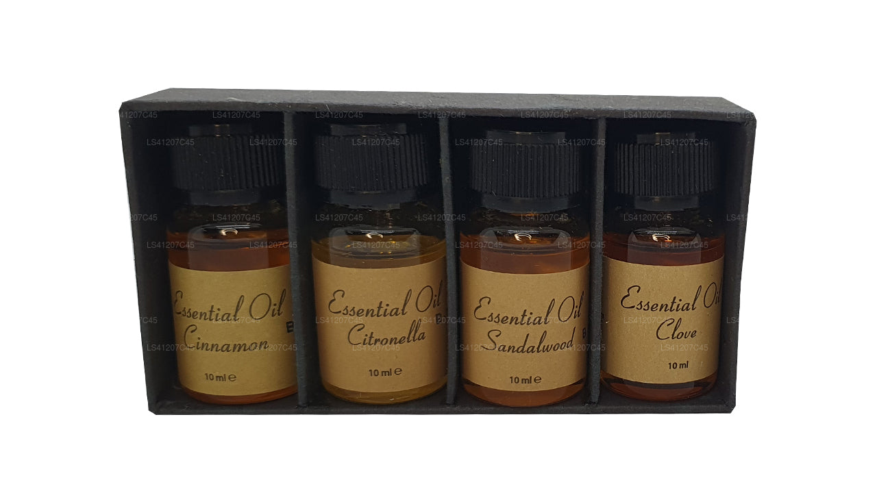 Siddhalepa pakket met etherische oliën (4 x 10 ml)