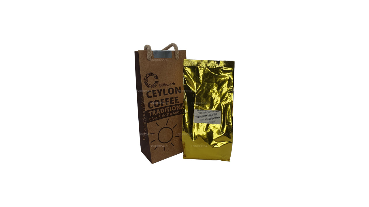 Traditionele donker gebrande gemalen koffie (100 g)