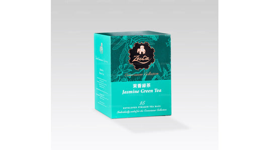 Zesta Jasmine Green Tea - 15 piramidetheezakjes (30 g)