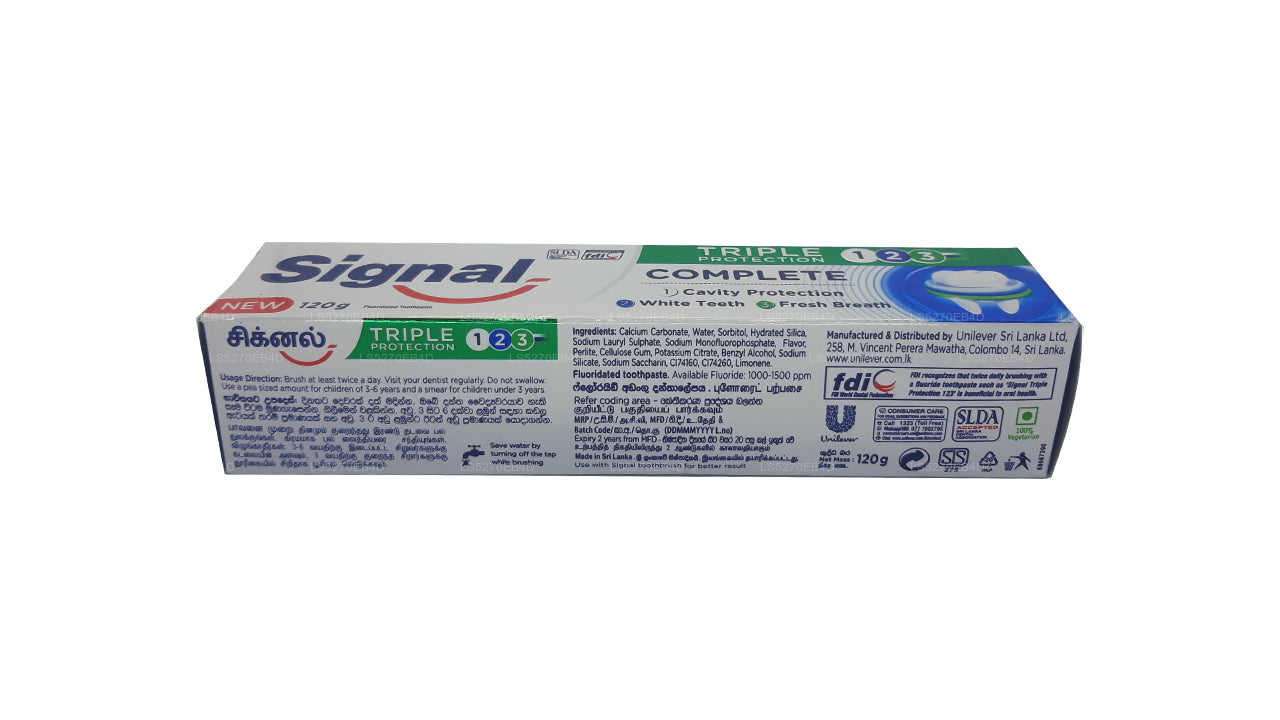 Signal Triple Protection tandpasta (120 g)