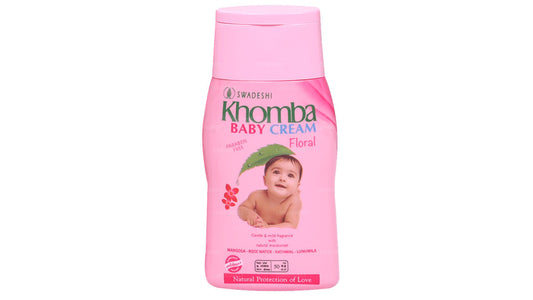 Swadeshi Khomba Baby Cream Floral (50ml)