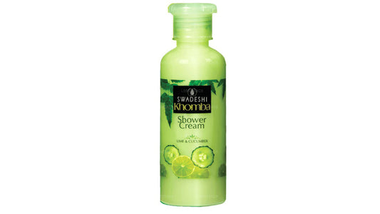 Swadeshi Khomba Lime & Cucumber Shower Cream (250ml)