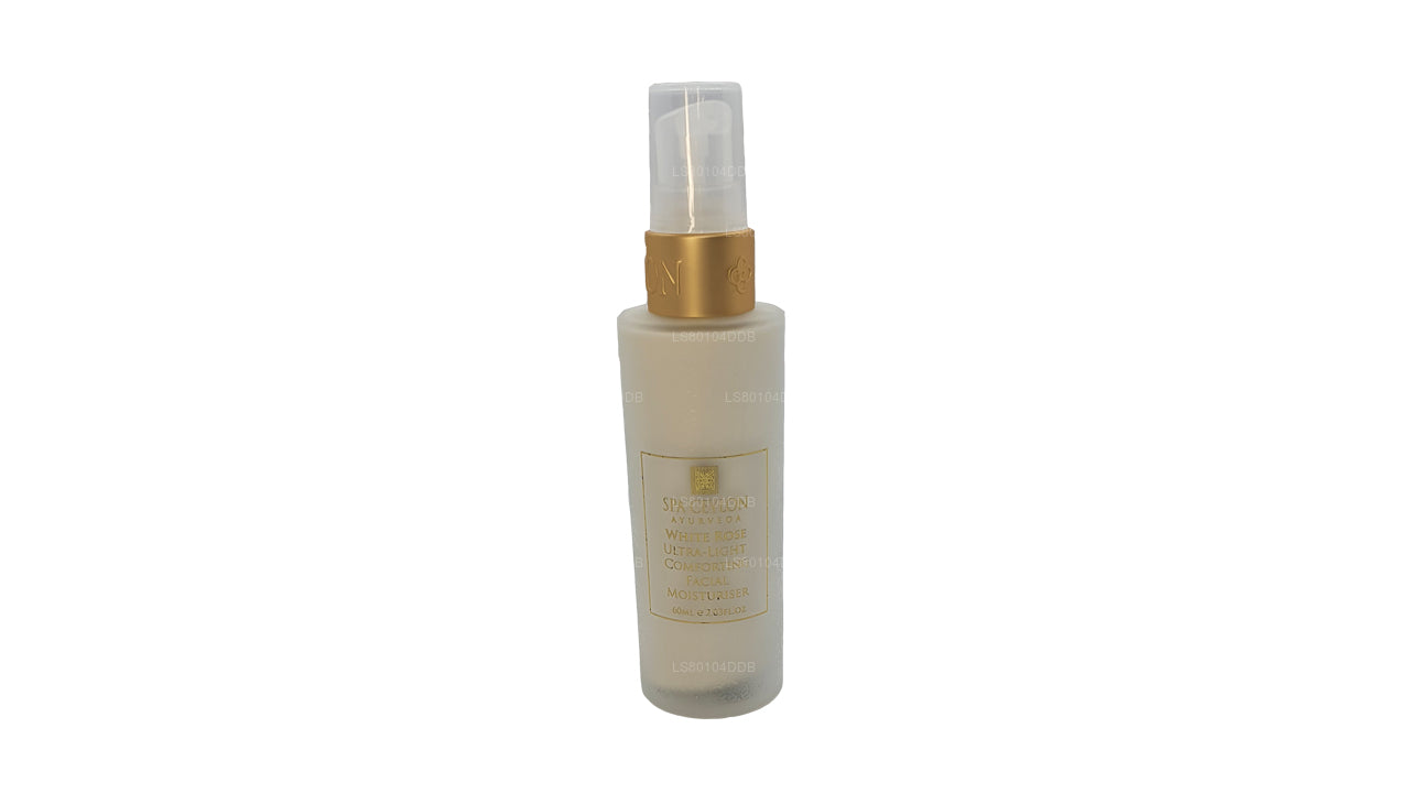 Spa Ceylon White Rose Ultra Light Comforting Facial Moisturiser (60ml)