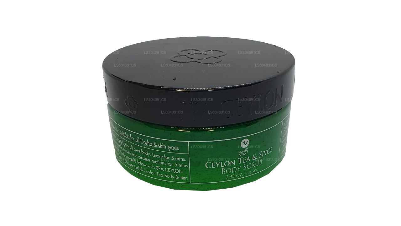 Spa Ceylon lichaamsscrub met thee en specerijen (225 g)