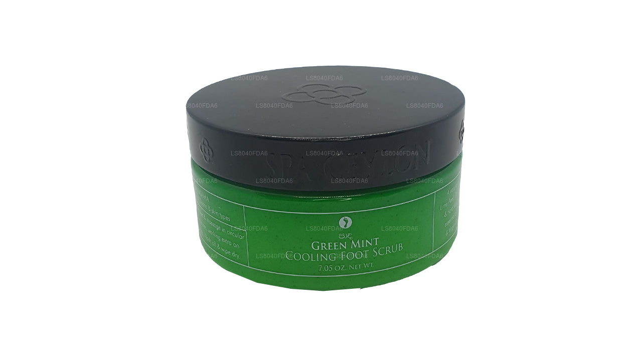 Spa Ceylon Green Mint verkoelende voetscrub (200 g)