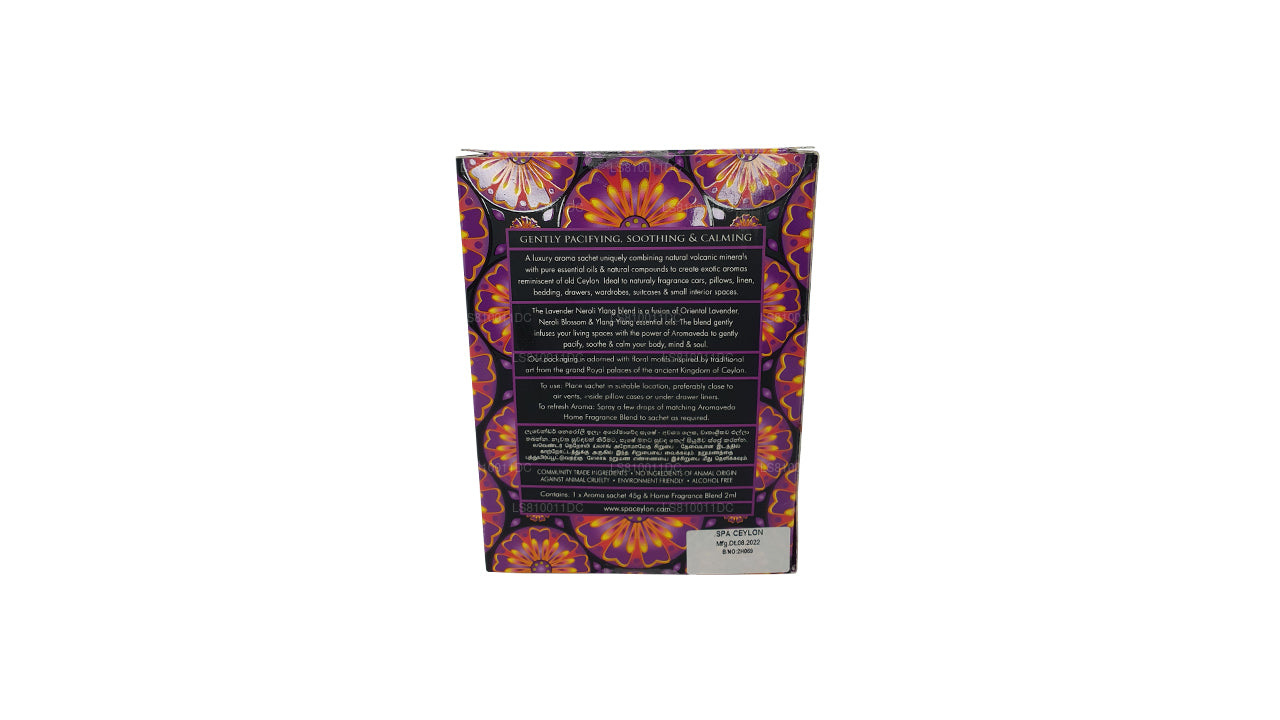 Spa Ceylon Lavender Neroli Ylang Aromaveda zakje (45 g)