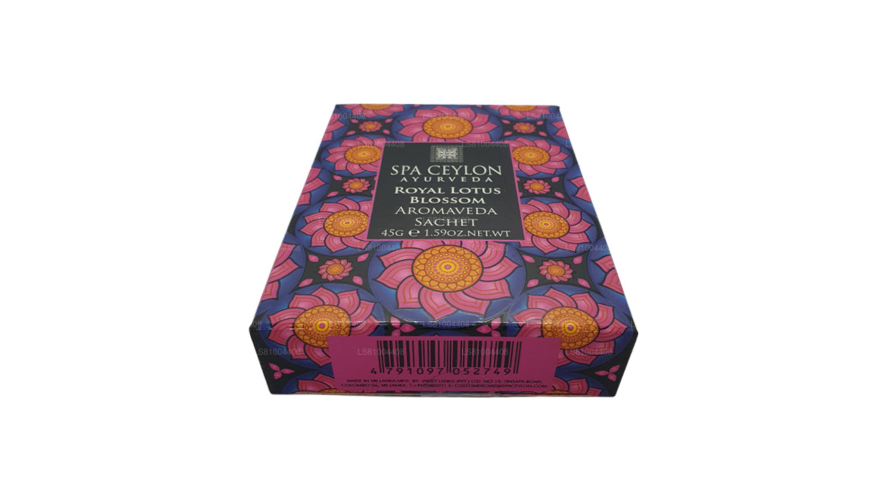 Spa Ceylon Royal Lotusbloesem Aromaveda zakje (45 g)