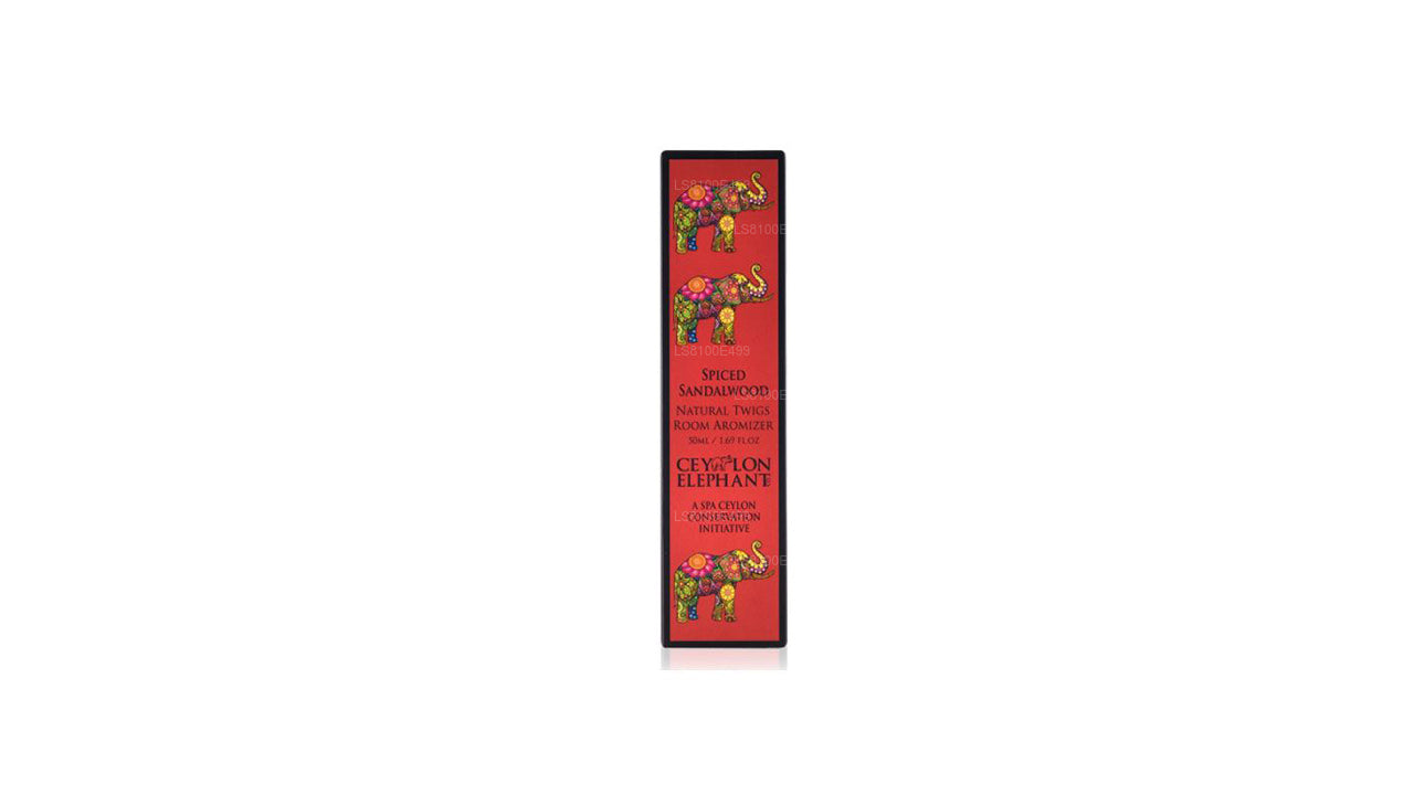 Spa Ceylon Ceylon Elephant Sandelwood natuurlijke twig room aromizer (50 ml)