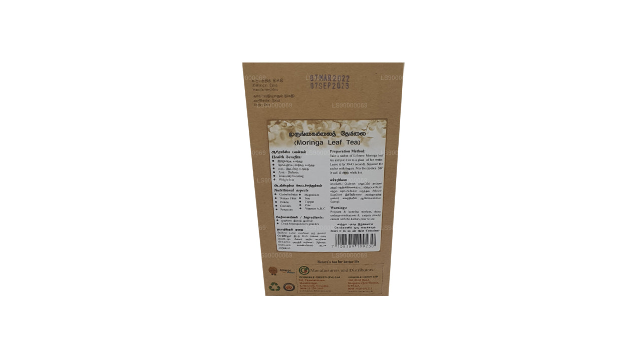 Lifetone Moringa-thee (40 g)