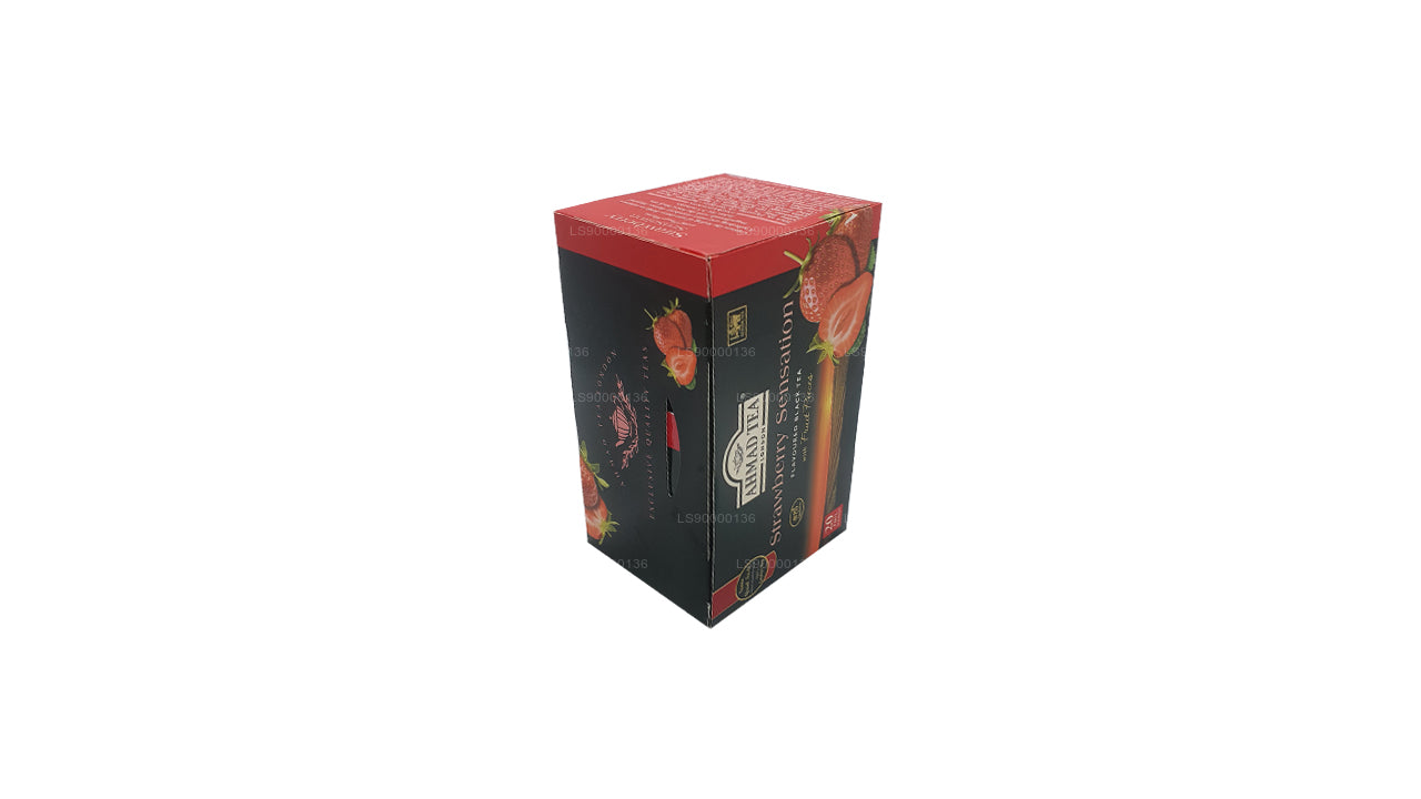 Ahmad Tea Strawberry 20 theezakjes met folie (40 g)