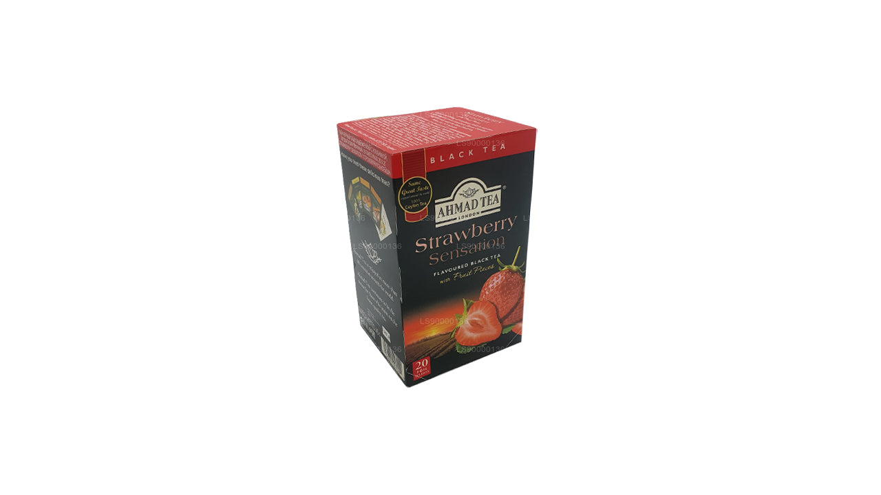 Ahmad Tea Strawberry 20 theezakjes met folie (40 g)