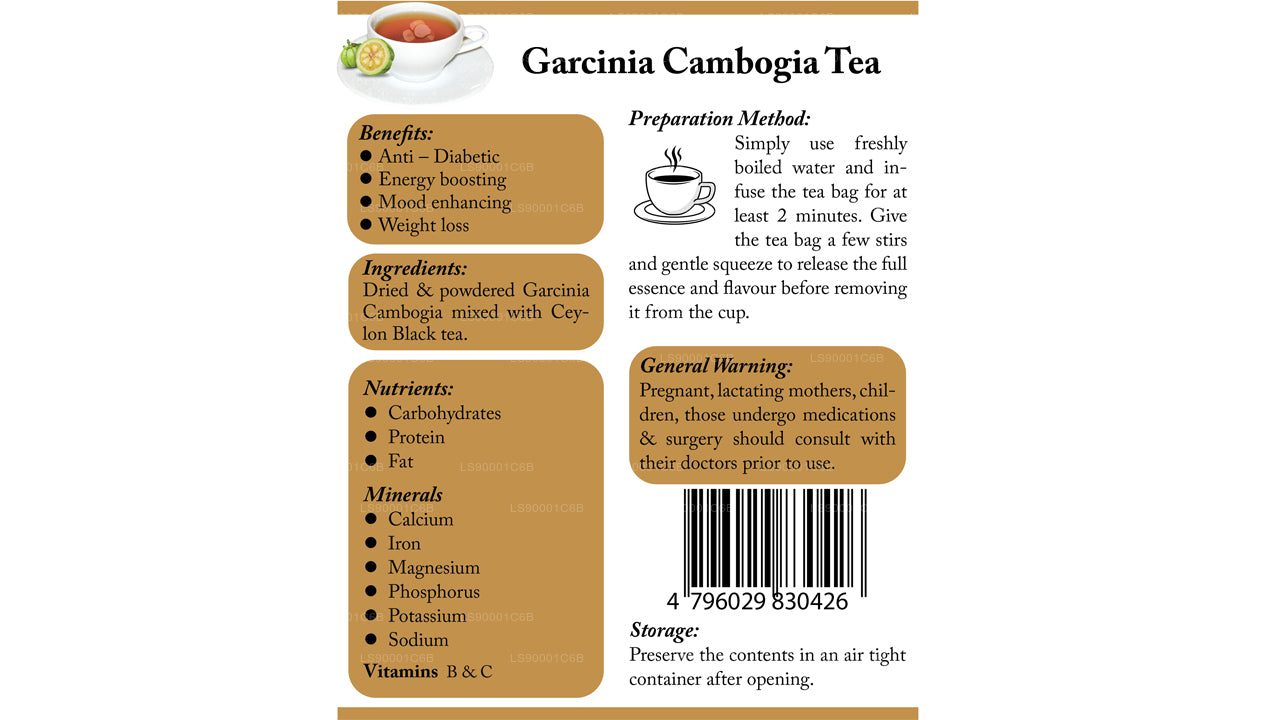 Lifetone Garcinia Cambogia Tea (40g)