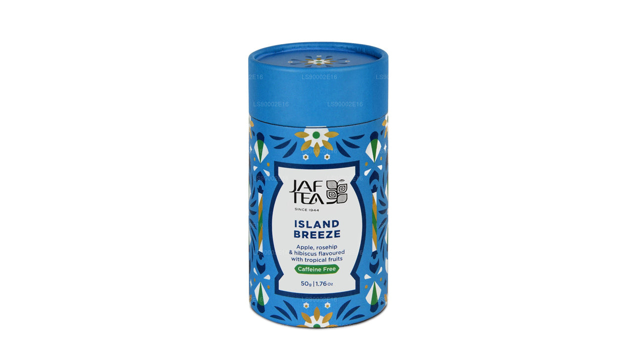 Jaf Tea Island Breeze - appel, rozenbottel en hibiscus op smaak gebracht met tropische vruchten (50 g)