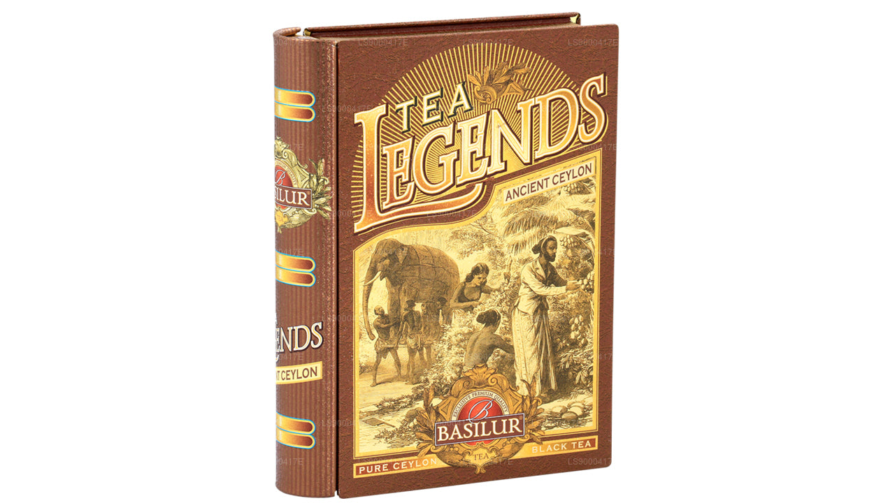 Basilur Theeboek „Tea Legends Ancient Ceylon” (100 g) Caddy