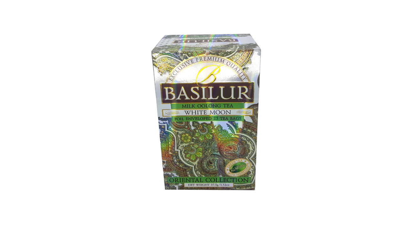 Basilur Milk Oolong Tea White Moon (37,5 g) 25 theezakjes