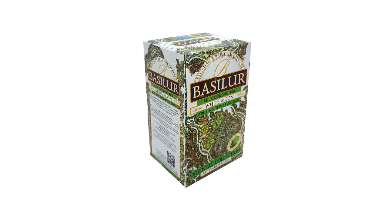 Basilur Milk Oolong Tea White Moon (37,5 g) 25 theezakjes