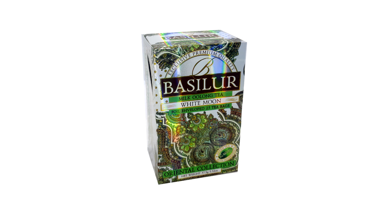 Basilur Milk Oolong Tea White Moon (37,5 g) 25 theezakjes