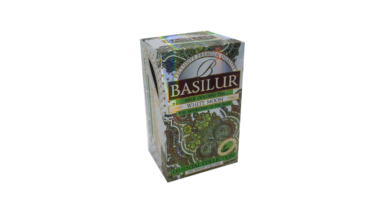 Basilur Milk Oolong Tea White Moon (37,5 g) 25 theezakjes