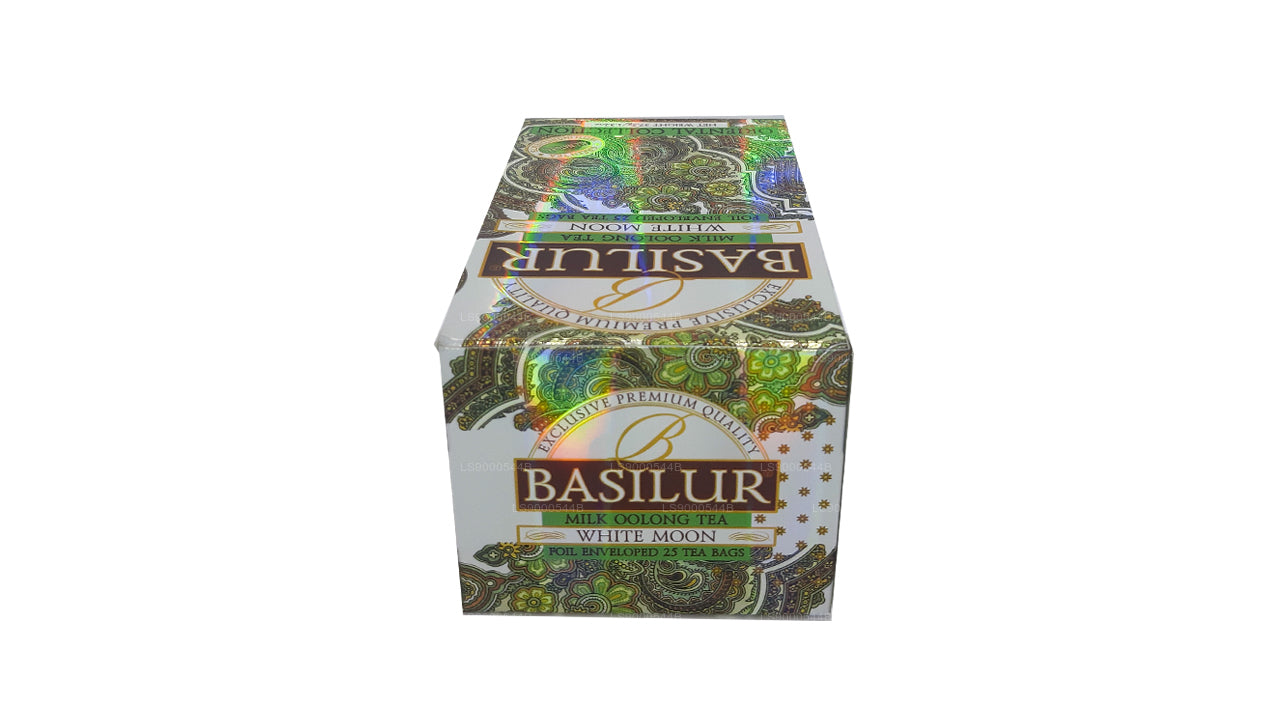 Basilur Milk Oolong Tea White Moon (37,5 g) 25 theezakjes