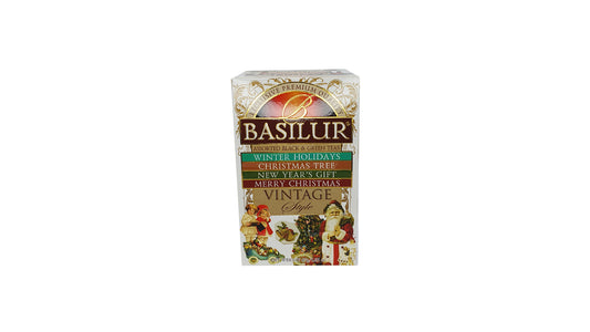 Basilur Vintage Style diverse zwarte en groene theesoorten (47 g) 25 theezakjes